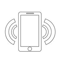 smartphone icon vector illustration