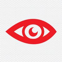 Eye icon vector illustration