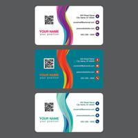 Colorful Business Card Collection vector