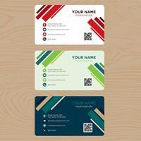 Colorful Business Card Collection vector