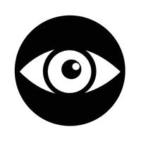Icono de signo de ojo