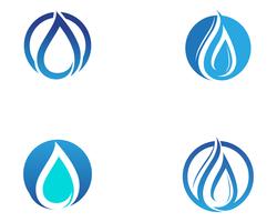 Water drop vector icon