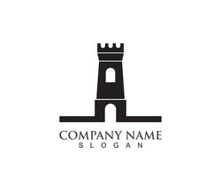 fortress logo  and symbols  vector