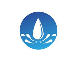 Water drop vector icon