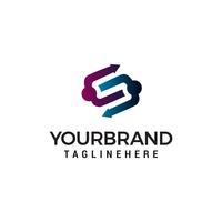 hug people logo design concept template vector