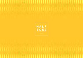 Abstract of light dot pattern halftone design concept yellow background with space fot text. Decoration website layout header and footers and brochure, poster, banner web, card, etc. vector