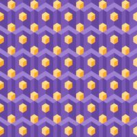 Magnetize Isometric Geometry Pattern	 vector