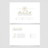 Vector Elegant Business Card