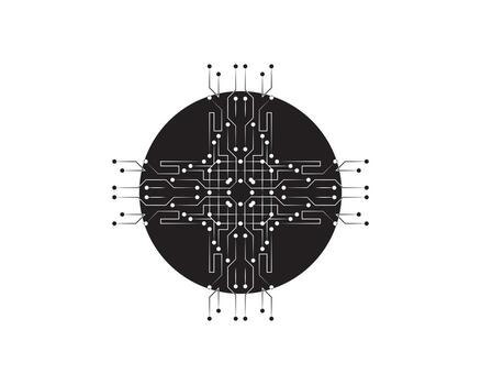 C Technology circle logo and symbols Vector, - Download Free Vector Art ...