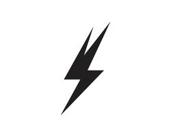 Flash thunderbolt Template vector icon illustration vector