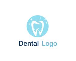 Dental care logo and symbol  vector