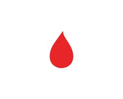 Blood vector icon logo