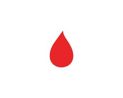 Blood vector icon logo