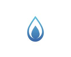 Water drop Logo Template vector