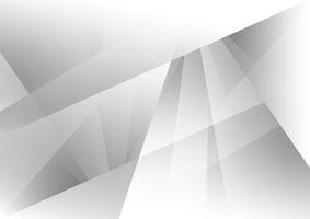 Diseño geométrico del fondo del diseño moderno del color gris y blanco, ejemplo del vector para su negocio