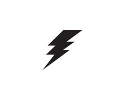 Flash thunderbolt Template vector icon illustration design