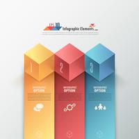 Modern Infographics Options Banner. vector