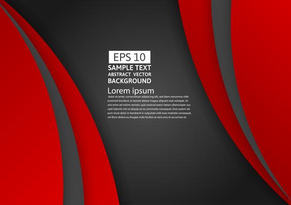 Geometric Abstract Background Red And Black Color With Copy Space For Your Business Vector Illustration Download Free Vectors Clipart Graphics Vector Art