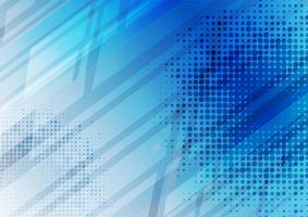 Blue Color Geometric Modern Design Abstract Background With