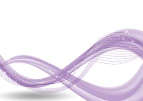Diseño moderno del fondo abstracto púrpura de la onda con el espacio de la copia, ejemplo del vector para su negocio