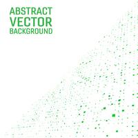 Fondo abstracto cuadrado geométrico moderno del vector verde claro del color. Patrón geométrico en estilo de semitono