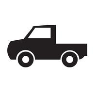 Ilustración de vector de icono de coche