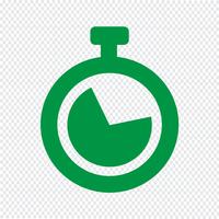 Clock icon vector illustration