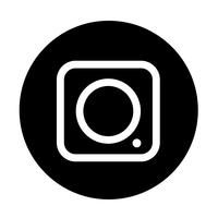 Sign of camera icon vector