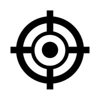 Target icon vector illustration