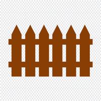 Fence icon vector illustration