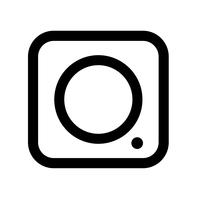 Sign of camera icon vector