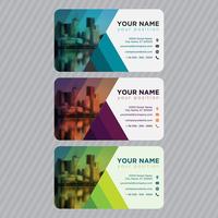 Colorful Business Card Collection vector