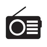 Radio icon vector illustration