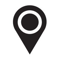 Map pointer pin icon Vector Illustration