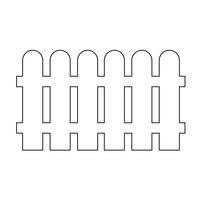 Fence icon vector illustration