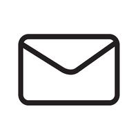 mail icon vector free download