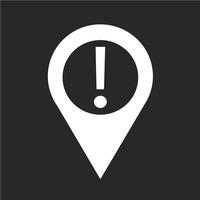 Map pointer pin icon Vector Illustration