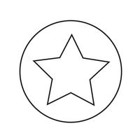 star icon Vector Illustration 