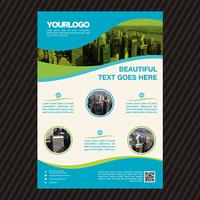 Professional Business Brochure Template vector