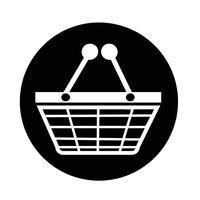 Shopping icon vector
