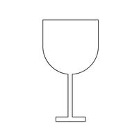 Ilustración de vector de icono de bebida