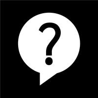 Question icon vector illustration