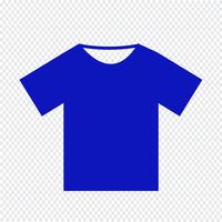 Icono de camiseta ilustración vectorial vector