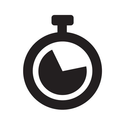 Clock icon vector illustration