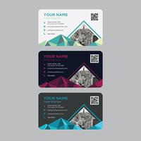 Colorful Business Card Collection vector