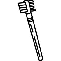 Eyebrow Brush And Comb Icon Vector