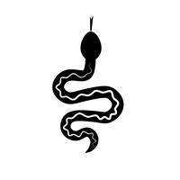 Vector icono de serpiente