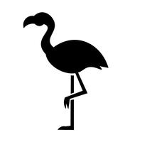 Flamingo Icon Vector