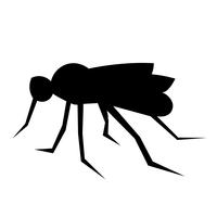 vector icono de mosquito