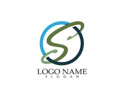 S logo symbols template vector icons